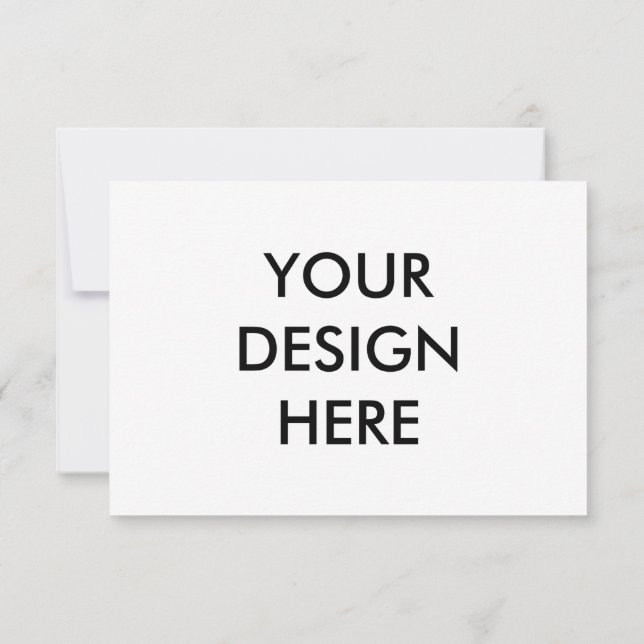 Skriva ut skräddarsydda 3,5x5" horisontella svars  tack kort (Baksida)