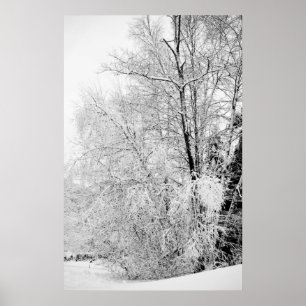 Skriva ut vinter poster