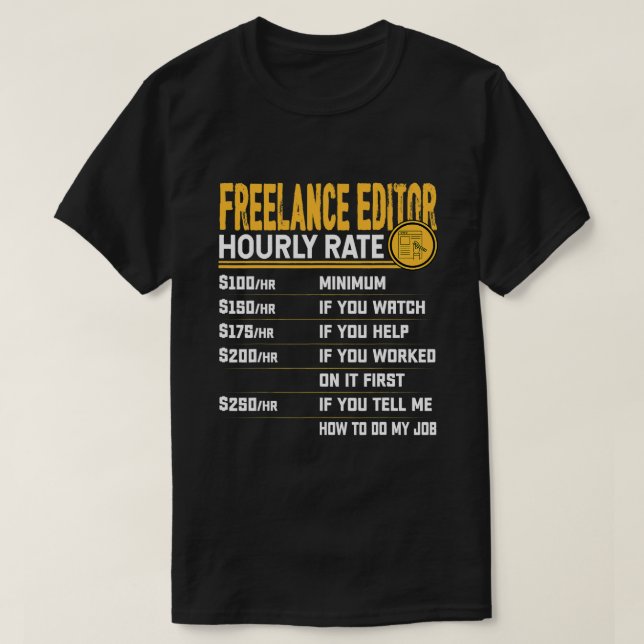 Skrivan Freelance Editor - timtaxa Freelance (ung. T Shirt (Design framsida)
