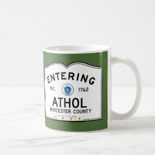 Skrivande in Athol Kaffemugg