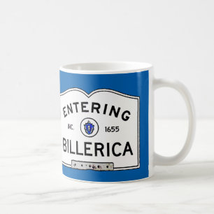Skrivande in Billerica Kaffemugg
