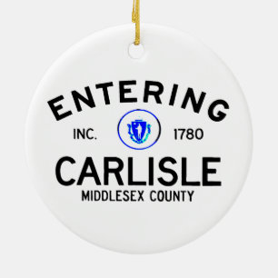 Skrivande in Carlisle Julgransprydnad Keramik
