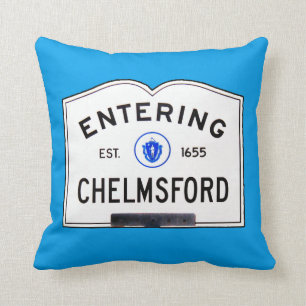 Skrivande in Chelmsford Kudde