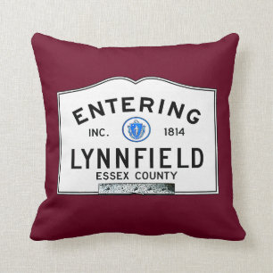Skrivande in Lynnfield Kudde