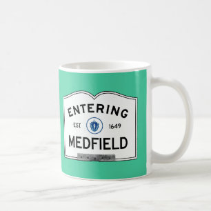 Skrivande in Medfield Kaffemugg
