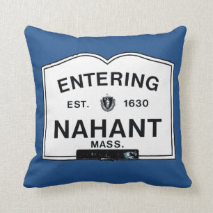 Skrivande in Nahant Kudde