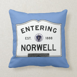 Skrivande in Norwell Kudde
