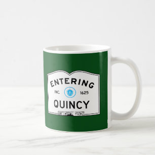 Skrivande in Quincy Kaffemugg