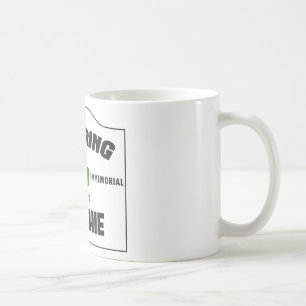 Skrivande in Southie Kaffemugg