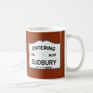 Skrivande in Sudbury Kaffemugg