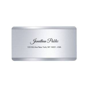 Skrivar den moderna eleganten för adressetikett