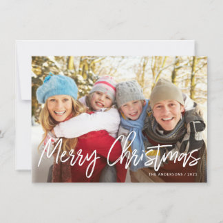 Skrivar handskriven vit för god jul fotoet julkort