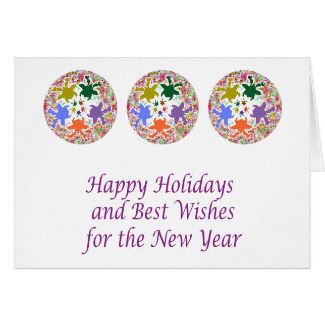 Skrivar konstnärlig elegant text 90 vid Navin Hälsningskort (Framsidan Horizontal)