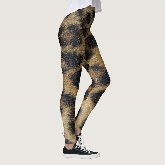 Skrivarbalkar för leopard leggings (Höger)