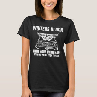 Skrivarblocksförfattare Skriva skrivprogramblock 2 T Shirt