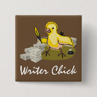 SkrivarChick med Papper, ludd och Bläck