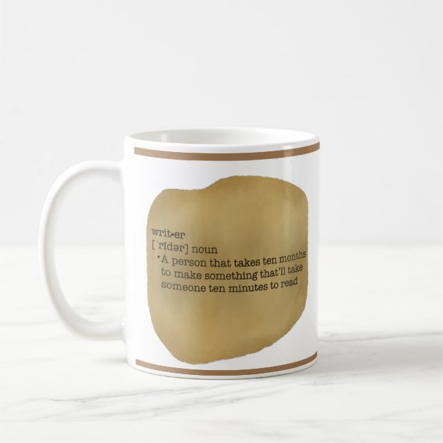 Skrivardefinition Kaffemugg (Vänster)