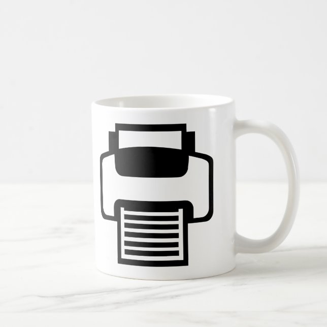 Skrivare Kaffemugg (Höger)