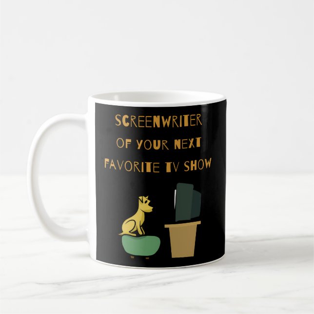 Skrivare till nästa favoritTV-show Kaffemugg (Vänster)