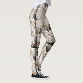 Skrivaren (med bränd karta) leggings