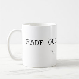 Skrivarens FADE UT Kaffemugg
