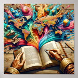 Skrivarens perspektiv poster