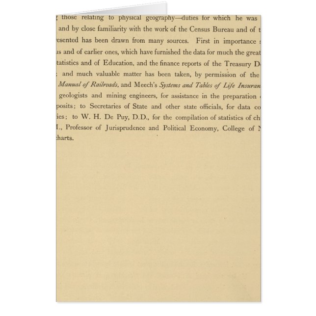 Skrivarens statistiska atlas hälsningskort (Framsidan)