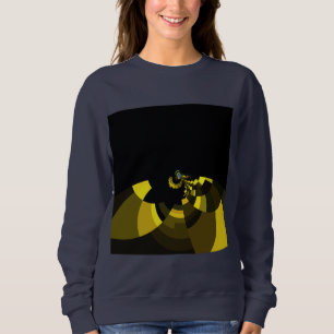 Skrivargrafik för svartvit och Guld-vektorgrafik i T Shirt