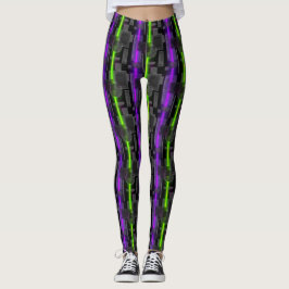 Skrivarlegeringar för Cyberpunk Power Source Laser Leggings