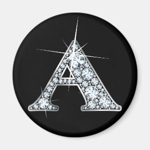 Skrivarmagnet "A" för romb Magnet