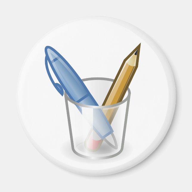 Skrivarpenna Kopp Magnet (Framsidan)