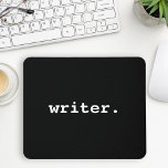 Skrivarsvart eller välj Färg Musmatta<br><div class="desc">Writer Mousepad - svart eller välj färg</div>