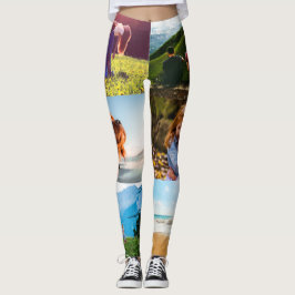 Skrivartexter för utskrift av Kant i 6 fotomallar Leggings