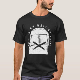 Skrivaruteenhet för ett antal skrivprogram i Bok T Shirt