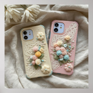 Skrivbar bild av telefonfodral poster