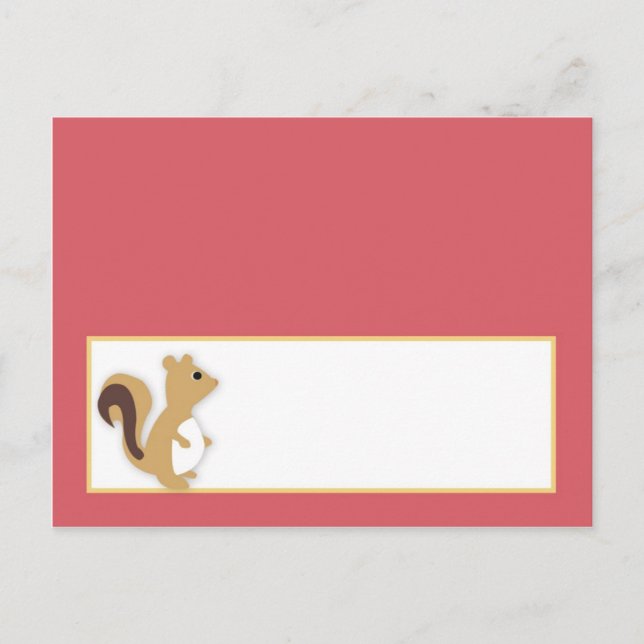 Skrivbart platskort Kärlek och naturskott Vykort (Framsida)