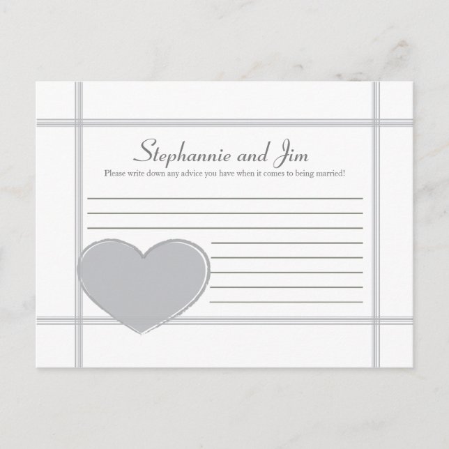 Skrivbart rådgivningskort, sommar Kärlek med Snäck Rådkort (Framsida)