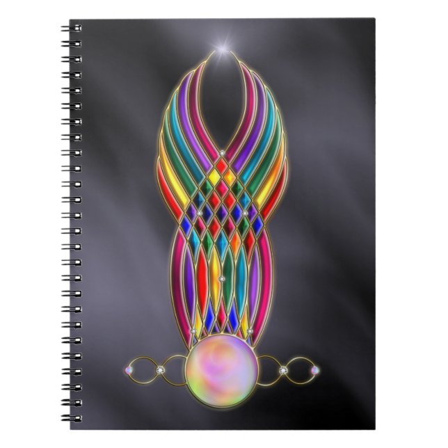 Skrivbok för judar anteckningsbok med spiral (Framsidan)