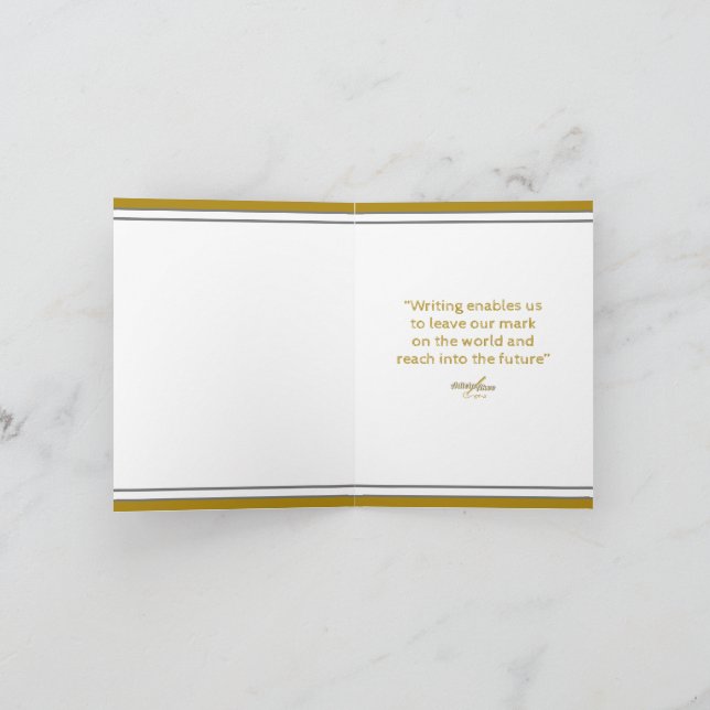 SKRIVBORD Kort av Poet Adiela Akoo (Inuti)