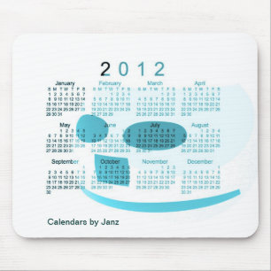 Skrivbordkalender 2012 musmatta