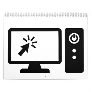 Skrivbords- datorskärm kalender