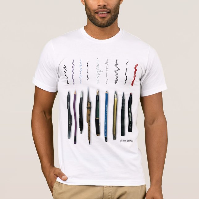 Skrivbords- verktyg t-shirt (Framsida)