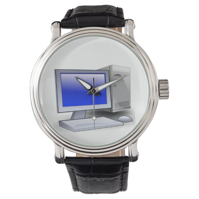Skrivbordsdator Armbandsur (Framsida)