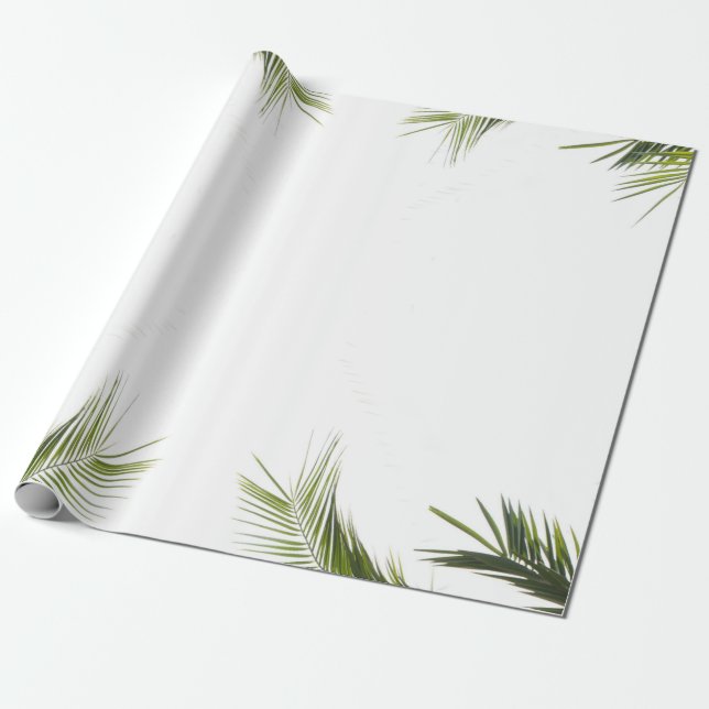 Skrivbordsdator löv träd presentpapper (Utrullad)