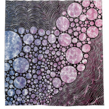 Skrivbordsduk av staplar och cirklar