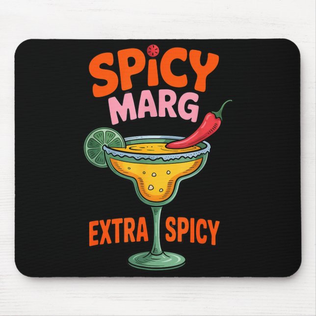 Skrivbordsmattor med kryddig marg extra cinco de m musmatta (Framsidan)