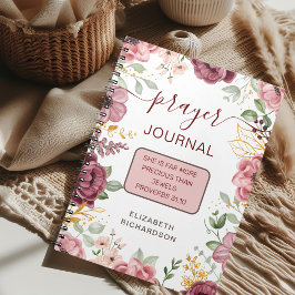 Skrivebok med rosa blomma och böneformulär, Ordspr Anteckningsbok