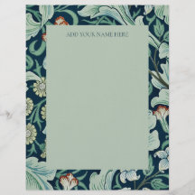 SKRIVELSE: WILLIAM MORRIS: BLOMMIGT