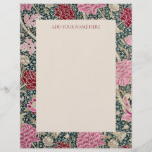 SKRIVELSE: WILLIAM MORRIS : CRAY
