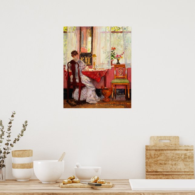 Skriven av Gari Melchers, Poster (Kök)